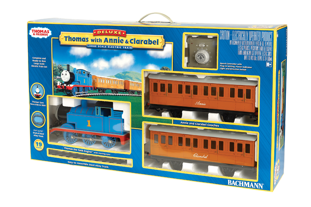  With Annie and Clarabel G Large Scale Train Set by Bachmann 90068