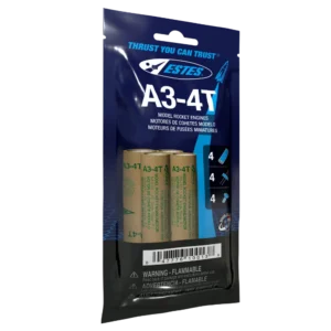 A3-4T Model Rocket Engine Pack of 4 Estes 10013