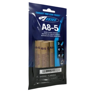 A8-5 Model Rocket Engines Pack of 3 Estes 10036