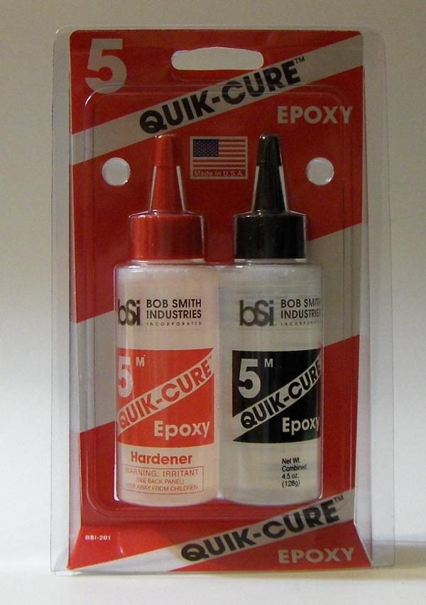 Bob Smith 5 Minutes Quik Cure Epoxy