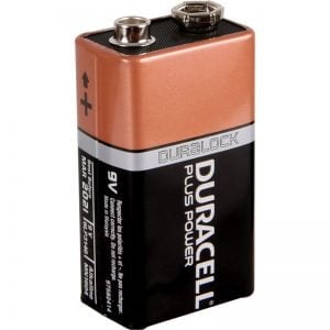 Duracell Coppertop 9 Volt Battery