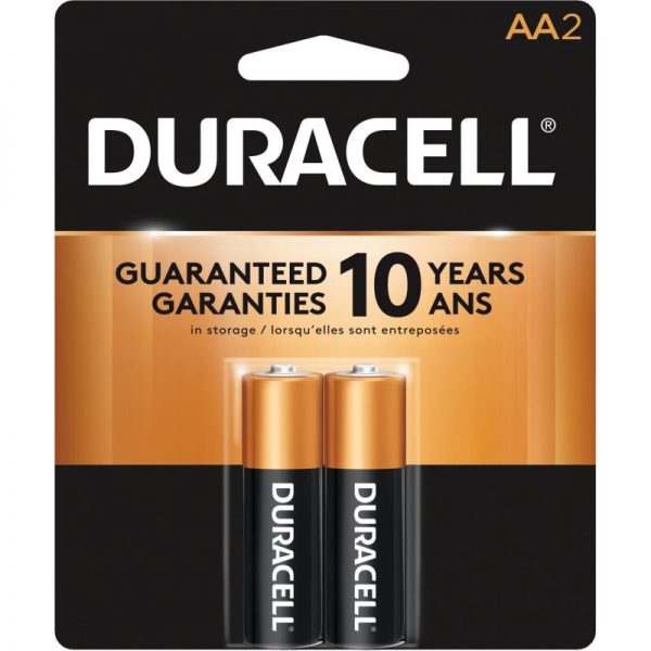 Duracell Coppertop AA Batteries 2 Pack