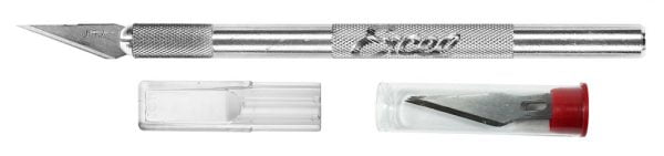 K1 Round Aluminum Handle and Extra Blades 15001 Excel Hobby