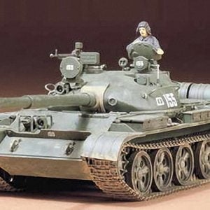 Russian T-62A Tank Kit CA208 35 Scale Tamiya 35108