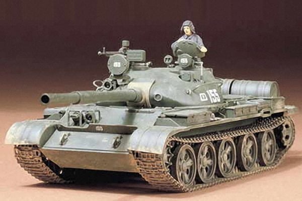 Russian T-62A Tank Kit CA208 35 Scale Tamiya 35108