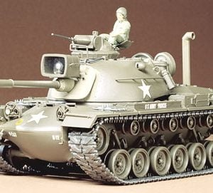 US M48A3 Patton Tank Kit CQ220 35 Scale Tamiya 35120