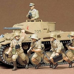 German Pzkpfw II Tank Kit CA109 35 Scale Tamiya 35009