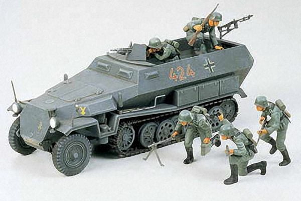 Allemand Hanomag Sdkfz 251/1 Halftrack Kit CA120 35 Échelle Tamiya 35020