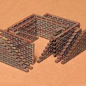 Brick Wall Set Kit CA128 35 Scale Tamiya 35028