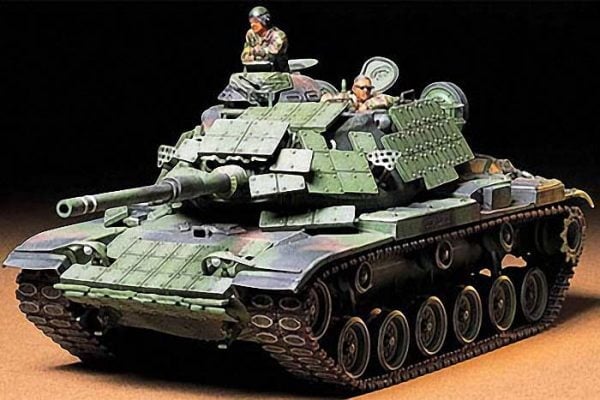 US Marine M60A1 USMC Tank avec armure réactive à l'échelle 35 Tamiya 35157