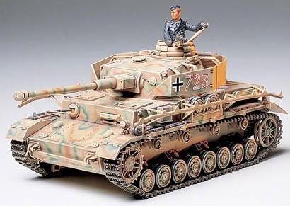 German Panzer Panzerkampfwagen IV Ausf Type J kit 35 Scale Tamiya 35181