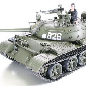 Soviet Russian Medium Tank T-55 T55A Kit 35 Scale Tamiya 35257 detail e