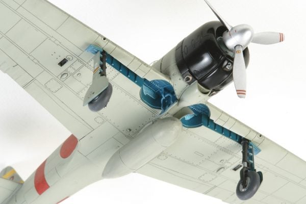 Mitsubishi A6M2b ZEKE Zero Fighter Aircraft Kit 72 Scale Tamiya 60780 detail a