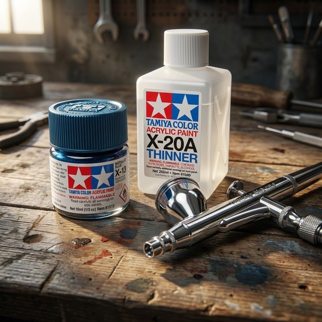 Tamiya Acrylic Paints X13 X-13 81513 Metallic Blue