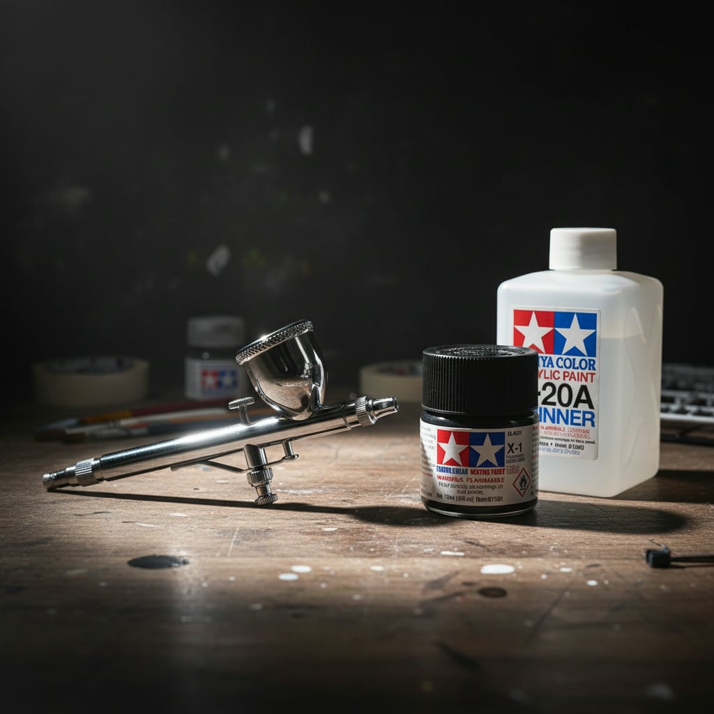 Peintures acryliques Tamiya X1 X-1 81501 Noir