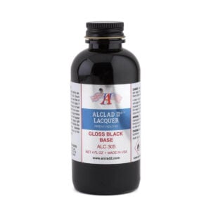Base noire brillante Alclad II 4 oz ALC 305