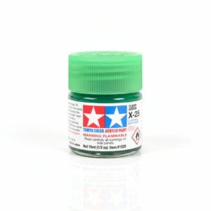 Tamiya Acrylic Paints X25 X-25 81525 Clear Green