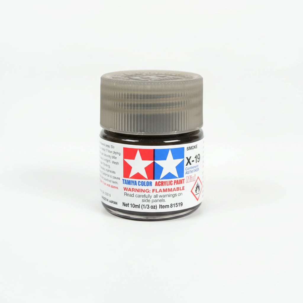 Peintures acryliques Tamiya X19 X-19 81519 Fumée