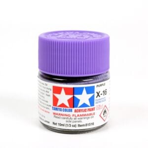 Tamiya Acrylic Paints X16 X-16 81516 Purple