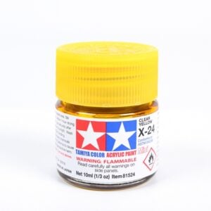 Tamiya Acrylic Paints X24 X-24 81524 Clear Yellow