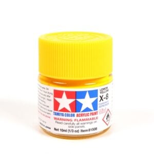 Peintures acryliques Tamiya X8 X-8 81508 Jaune citron