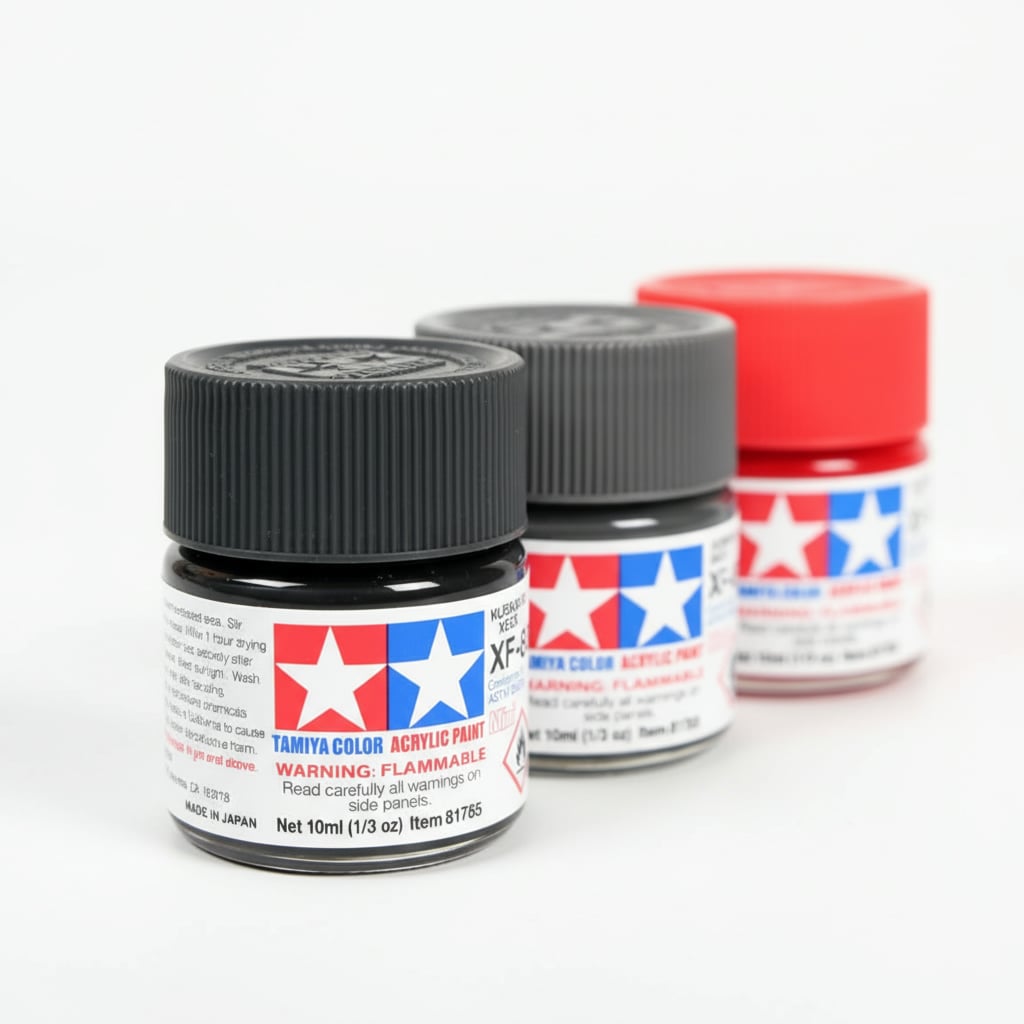 Tamiya Acrylic Paints XF85 XF-85 81785 Rubber Black