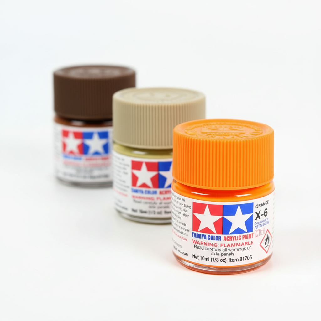 Tamiya Acrylic Paints X6 X-6 81506 Orange