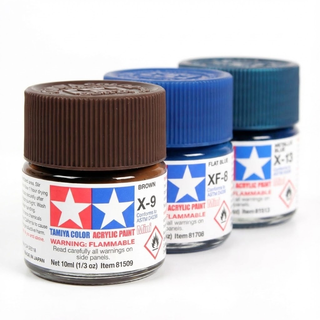 Peintures acryliques Tamiya X9 X-9 81509 Marron