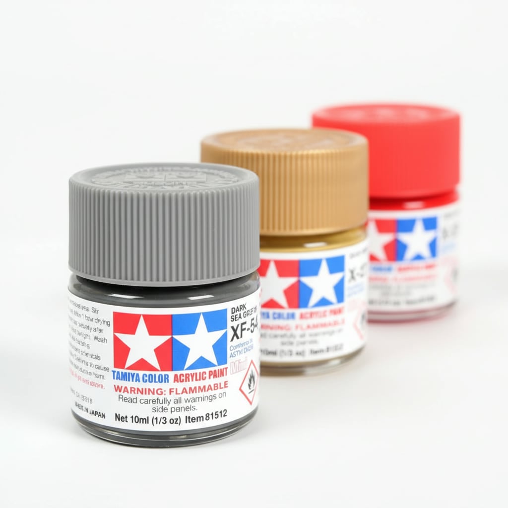 Tamiya Acrylic Paints XF54 XF-54 81754 Dark Sea Grey Gray