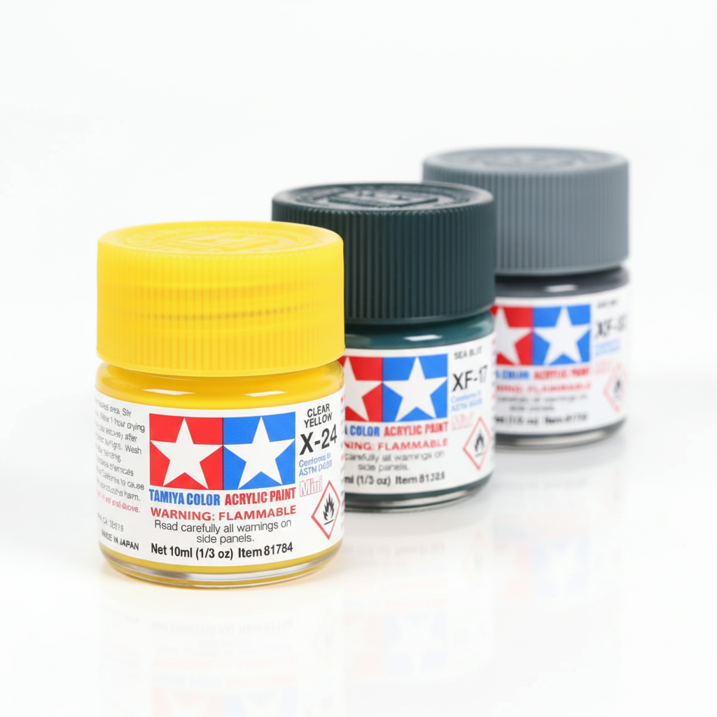 Tamiya Acrylic Paints X24 X-24 81524 Clear Yellow