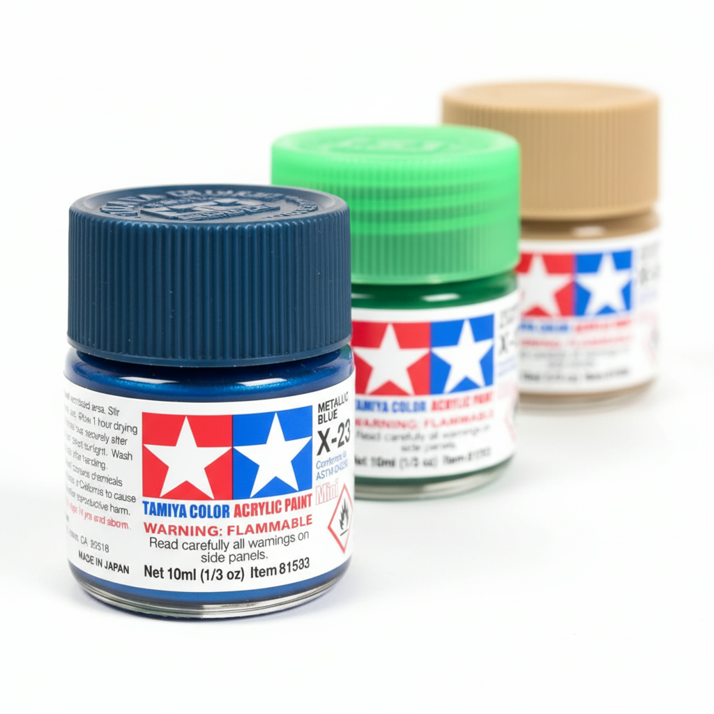 Tamiya Acrylic Paints X13 X-13 81513 Metallic Blue