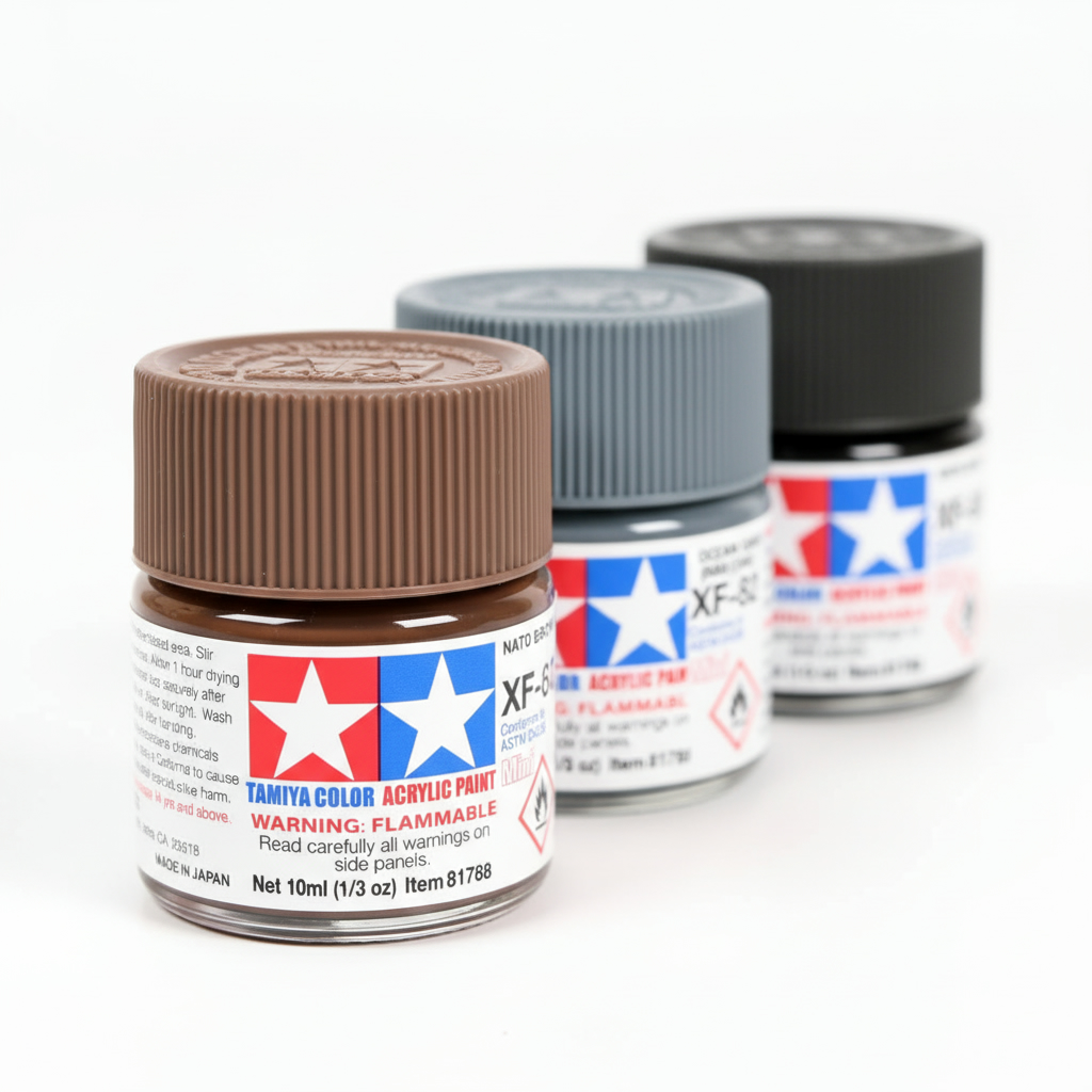 Tamiya Acrylic Paints XF68 XF-68 81768 Nato Brown