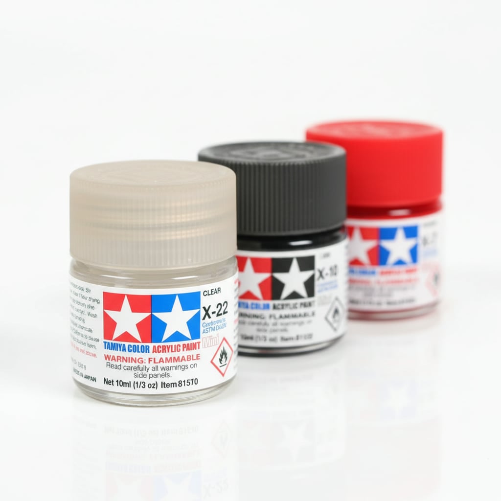 Tamiya Peintures Acryliques X22 X-22 81522 Clair