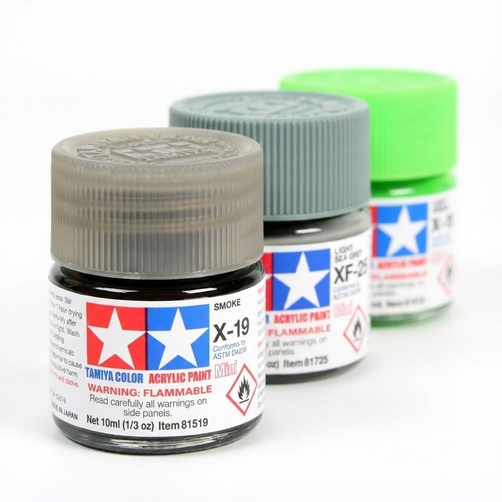 Peintures acryliques Tamiya X19 X-19 81519 Fumée
