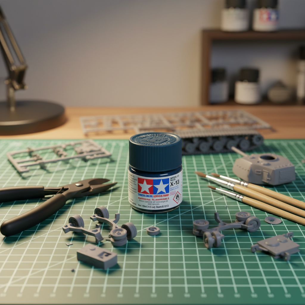 Tamiya Acrylic Paints X13 X-13 81513 Metallic Blue