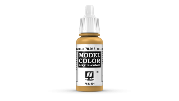 Vallejo Model Color Colour 70913 Yellow Ochre 121
