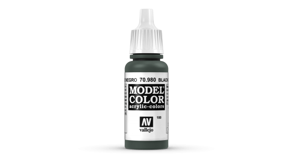 Vallejo Modèle Couleur Couleur 70980 Noir Vert 100