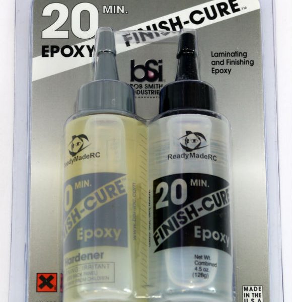 Bob Smith Industries Finish Cure 20 Minute Epoxy 4-5oz BSI 209