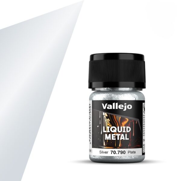 Vallejo Liquid Metal Silver 70790