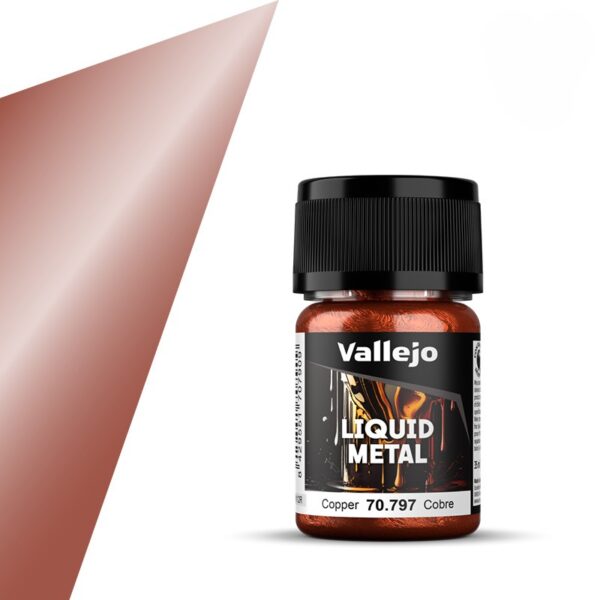 Vallejo Liquid Metal Copper 70797