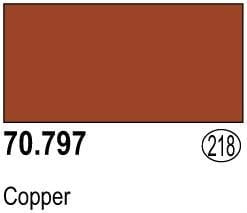 Vallejo Model Color Colour 70-797 Copper 218
