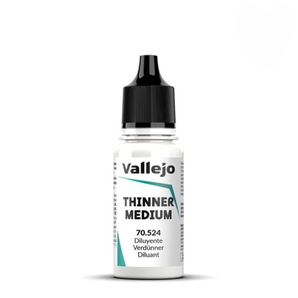 Vallejo Model Color Colour Thinner Medium 70524 18ml