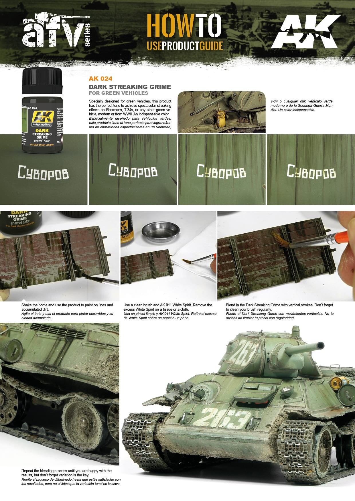 AK Interactive Dark Streaking Grime AKI 024 General Info 1