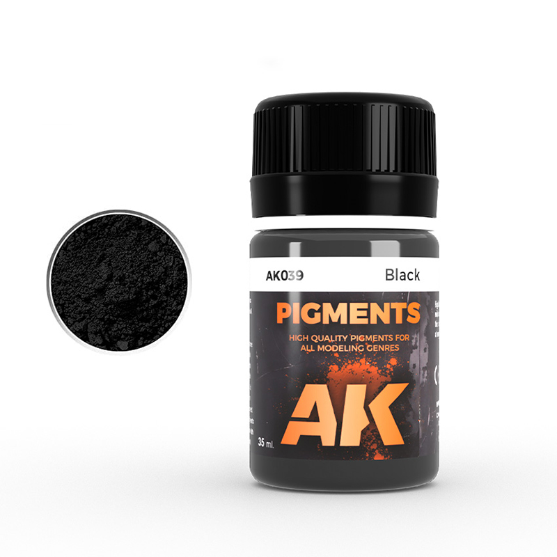 AK Interactive Pigments Black AKI 039