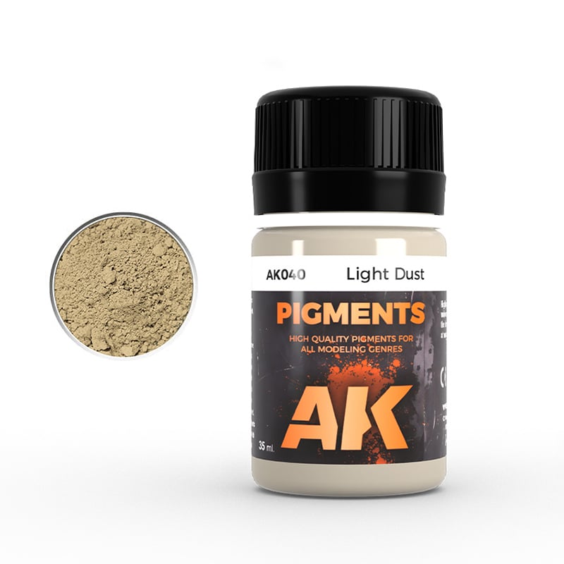 AK Interactive Pigments Light Dust AKI 040