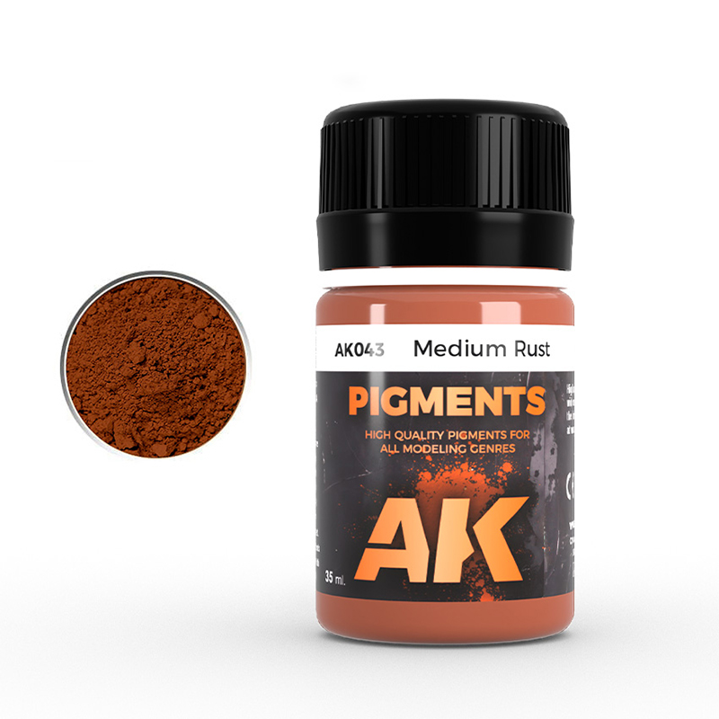 AK Interactive Pigments Medium Rust AKI 043