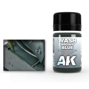 AK Interactive Brown Blue Wash for Panzer Grey AKI 070