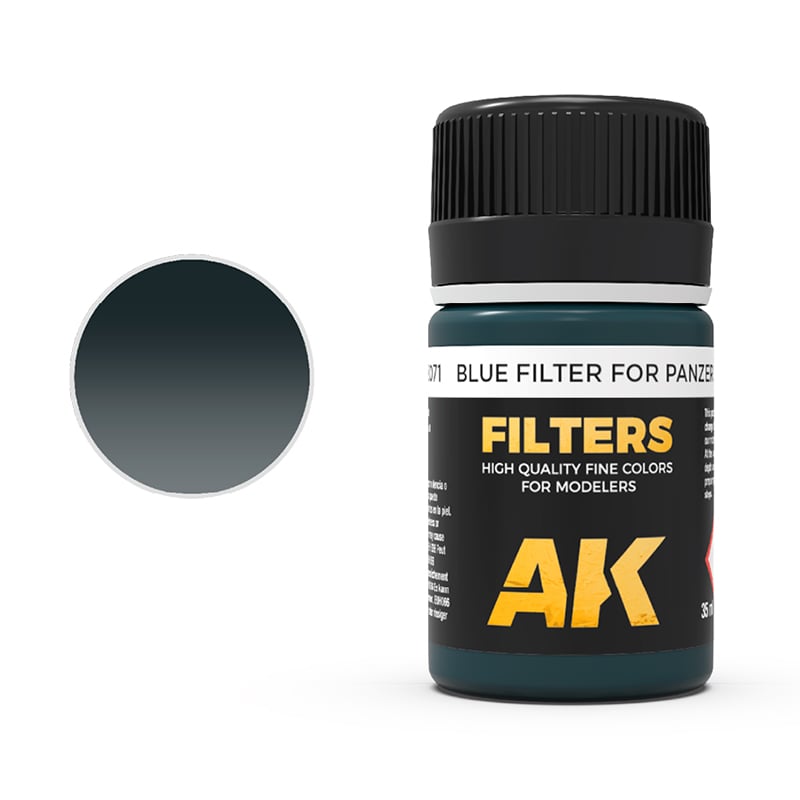 AK Interactive Blue for Panzer Grey Filter AKI 071