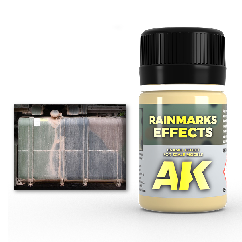AK Interactive Rain Marks Effects for NATO Tanks AKI 074