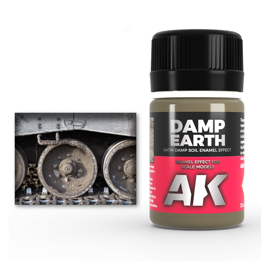 AK Interactive Damp Earth Effect AKI 078